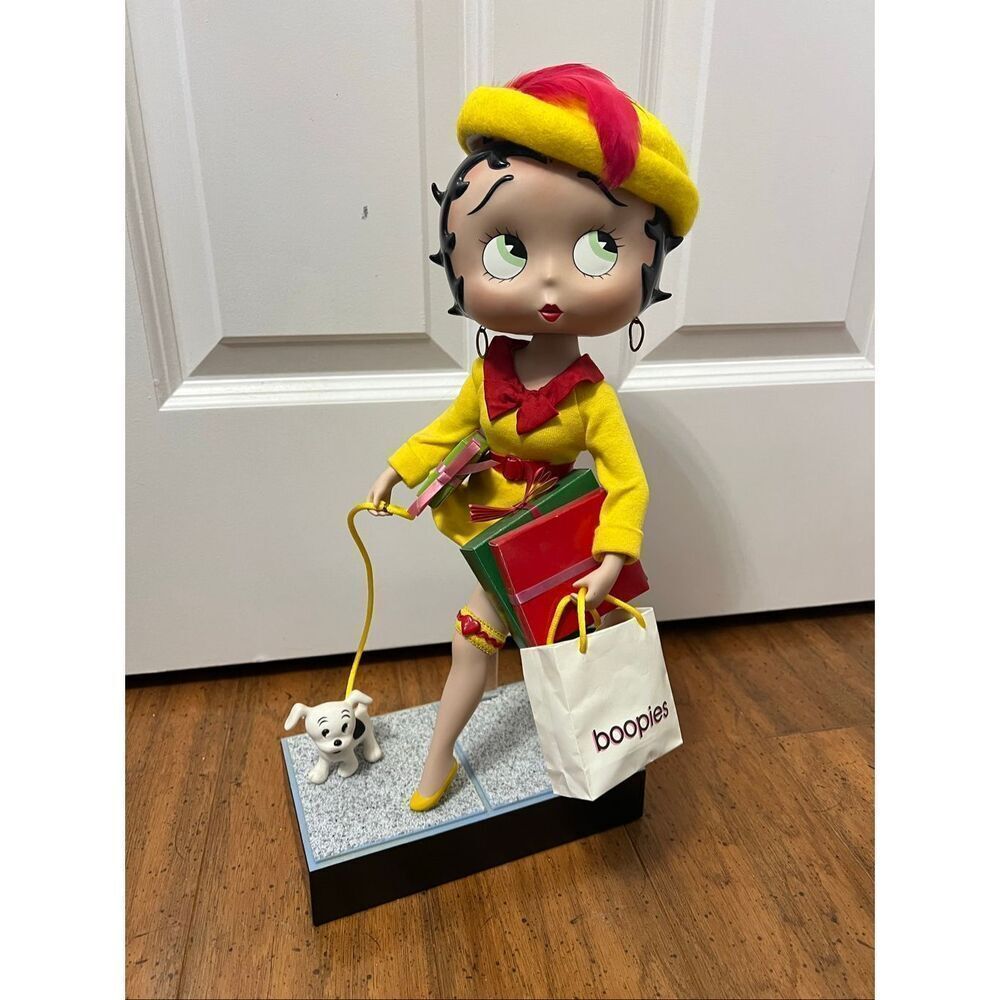 Danbury Mint Betty Boop Porcelain Collector 16" Doll "Shopping Spree" 1996